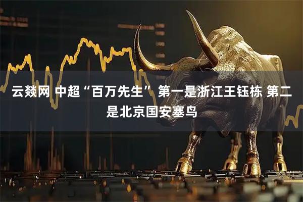 云燚网 中超“百万先生” 第一是浙江王钰栋 第二是北京国安塞鸟